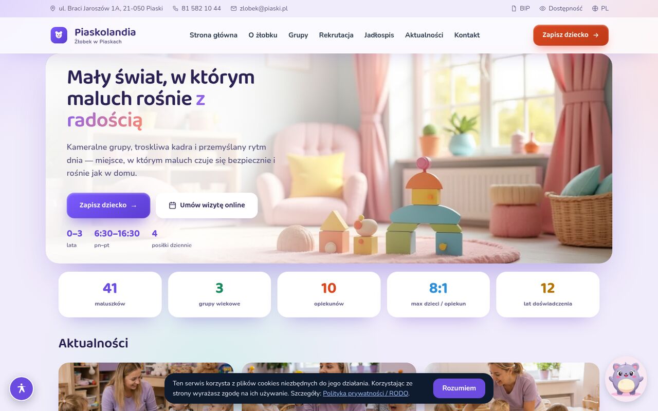 Portal Żłobek Piaskolandia